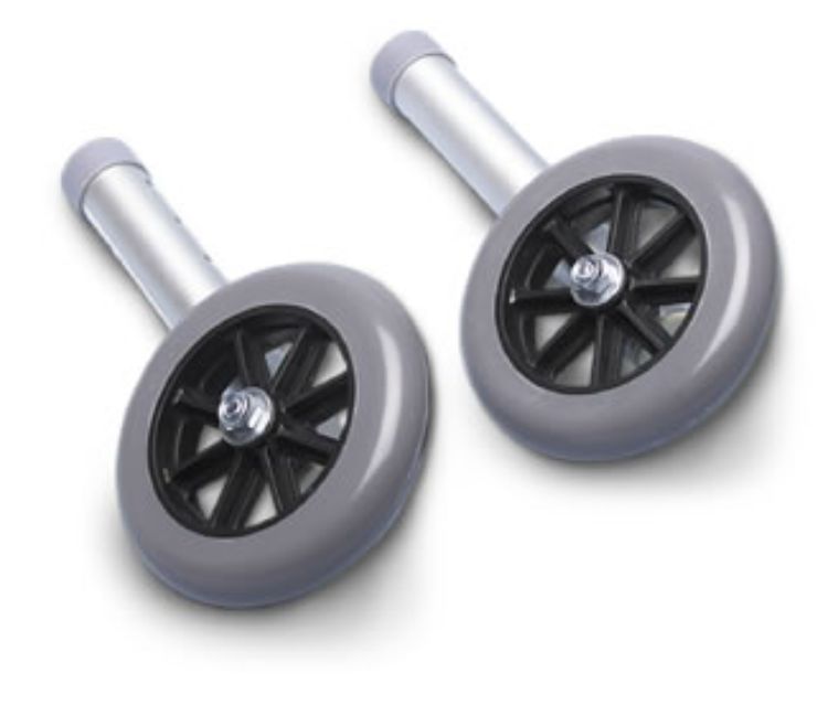 5" Regular Wheels , Silver
