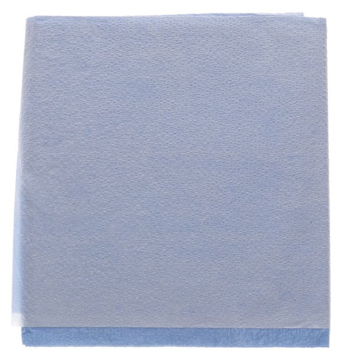 Stretcher   Sheet Tissue -Poly Blue 40x90