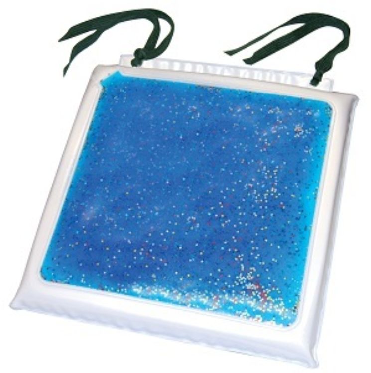 Starry Night Gel-Foam Cushion White Vinyl 