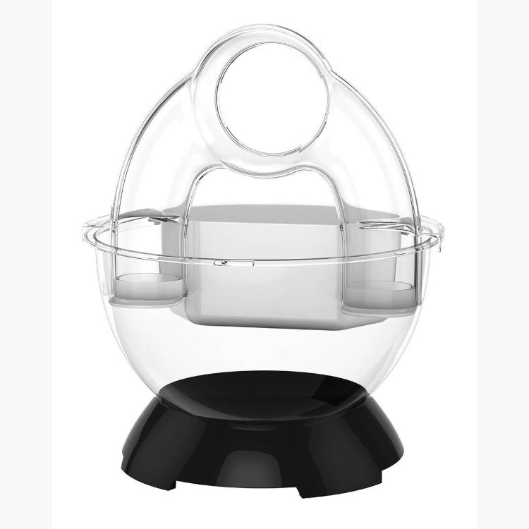 BioBubble Bubble Tunnel Kit Black 14.25" x 11.5" x 11.5" 