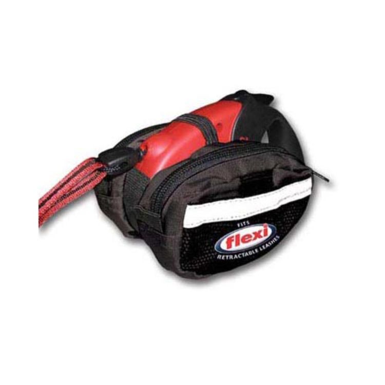 Flexi USA Retractable Leash Saddlebag Black 
