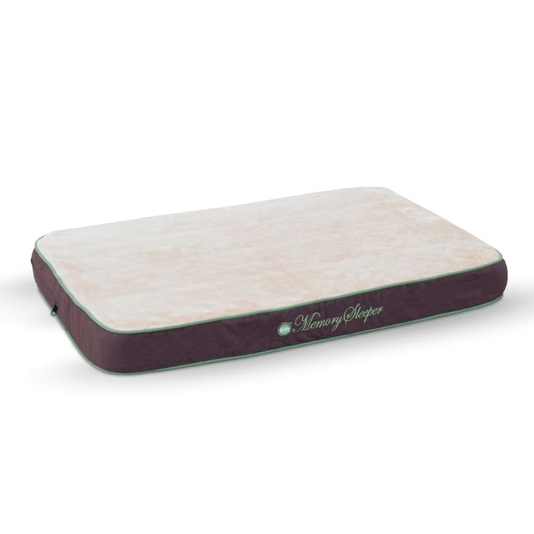 K&H Pet Products Memory Sleeper Pet Bed Large Mocha 29" x 45" x 3.75"