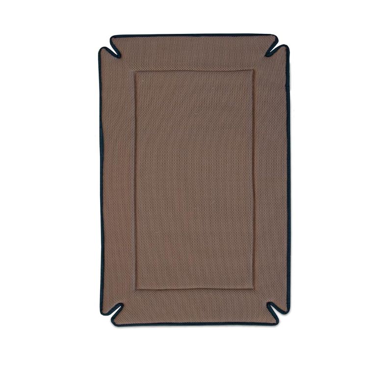 K&H Pet Products Odor-Control Dog Crate Pad Mocha 25" x 37" x 0.5" 