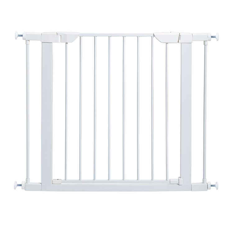 Midwest Steel Pressure Mount Pet Gate White 29.5" - 38" x 1" x 29.875"