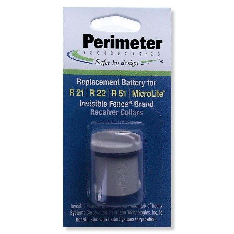 Perimeter Technologies Invisible Fence Compatible R21 and R51 Dog Collar Battery Year Supply 