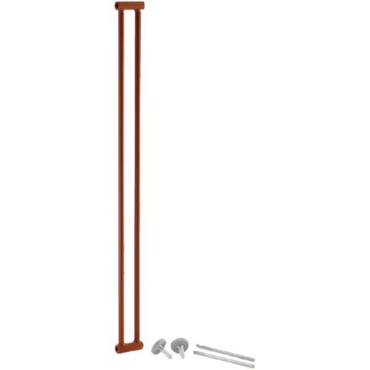 Richell One-Touch Gate Optional Extension Brown 2.4" x .75" x 28.4"