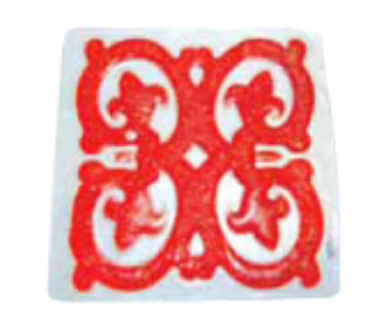 Light Box Gel-Maze Series: Quad Spade - Yellow 