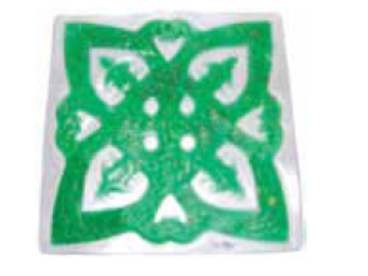 Light Box Gel-Maze Series: Quad Tree - Blue 