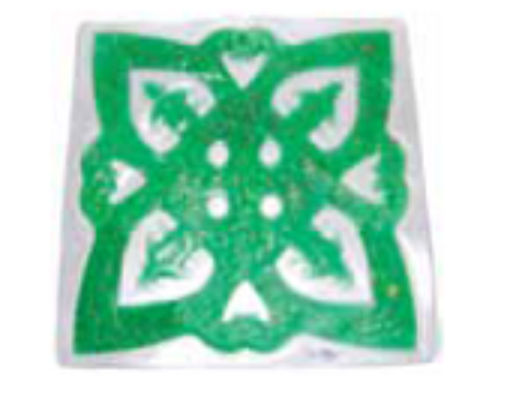 Light Box Gel-Maze Series: Quad Tree - Red 