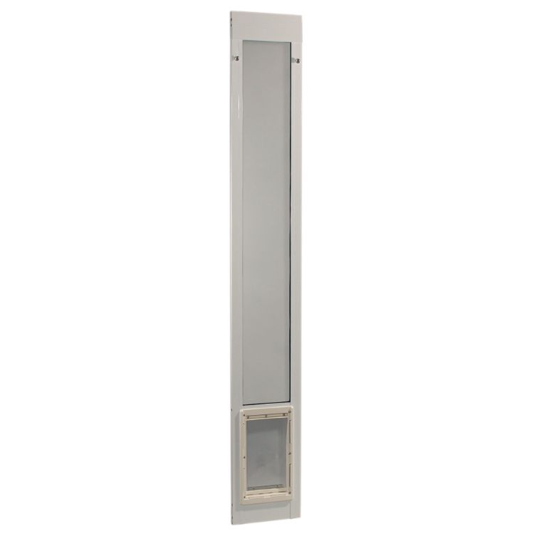 Ideal Pet Products Fast Fit Pet Patio Door Medium White 1.88" x 11.63" x 75"