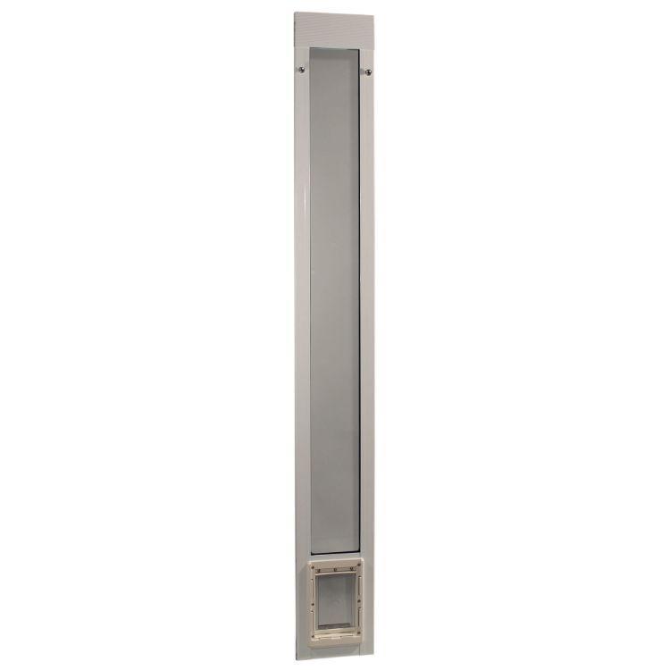 Ideal Pet Products Fast Fit Pet Patio Door Small White 1.63" x 9.5" x 75"