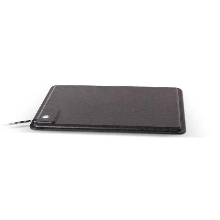 K&H Pet Products Thermo-Farm Animal Mat Medium Black 22.5" x 16.5" x 1"