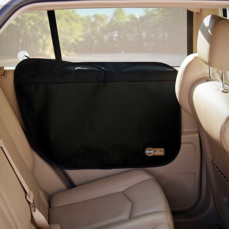 K&H Pet Products Vehicle Door Protector Black 19" x 27"