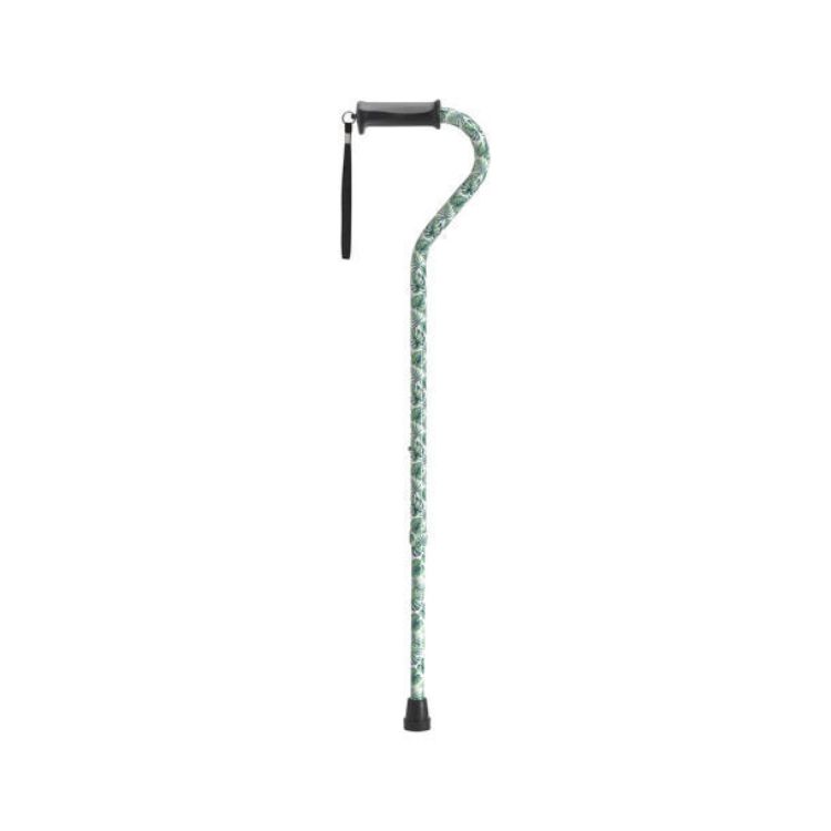 Gel Grip, Aluminum Offset Canes, Height Adjustable