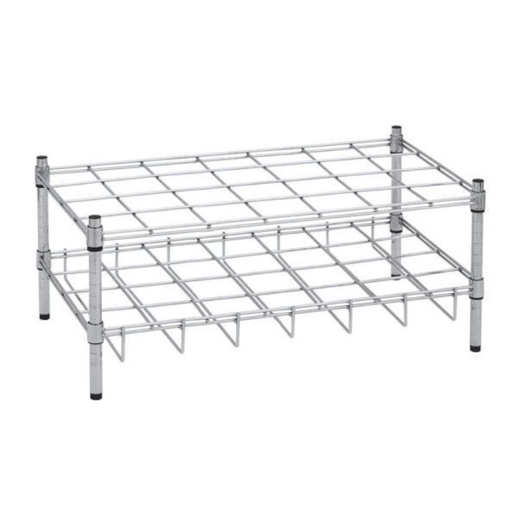 Chrome Oxygen Cylinder Rack