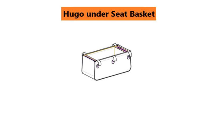 Hugo under Seat Basket