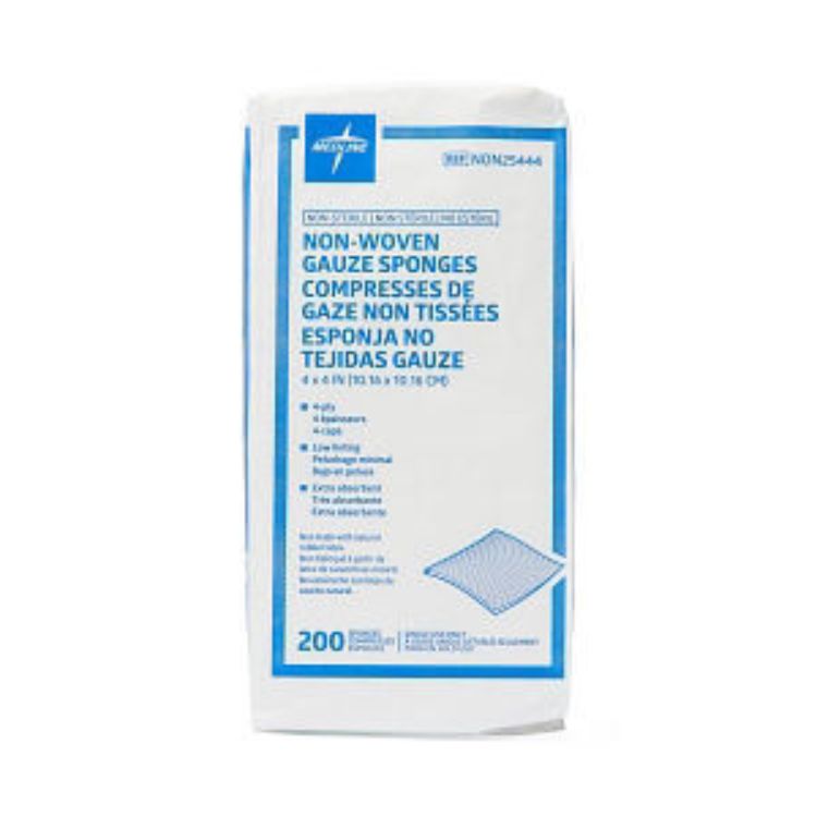 MEDLINE GAUZE NONSTERILE SPONGES NON-WOVEN 4-PLY