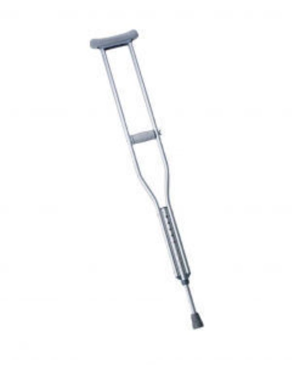 MEDLINE ALUMINUM CRUTCH, ADULT