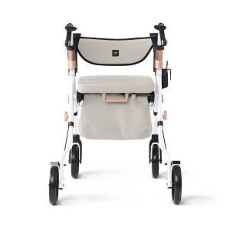 MEDLINE EMPOWER ROLLATOR WITH 8" WHEELS