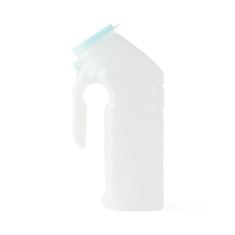 Medline Male Urinal with Lid