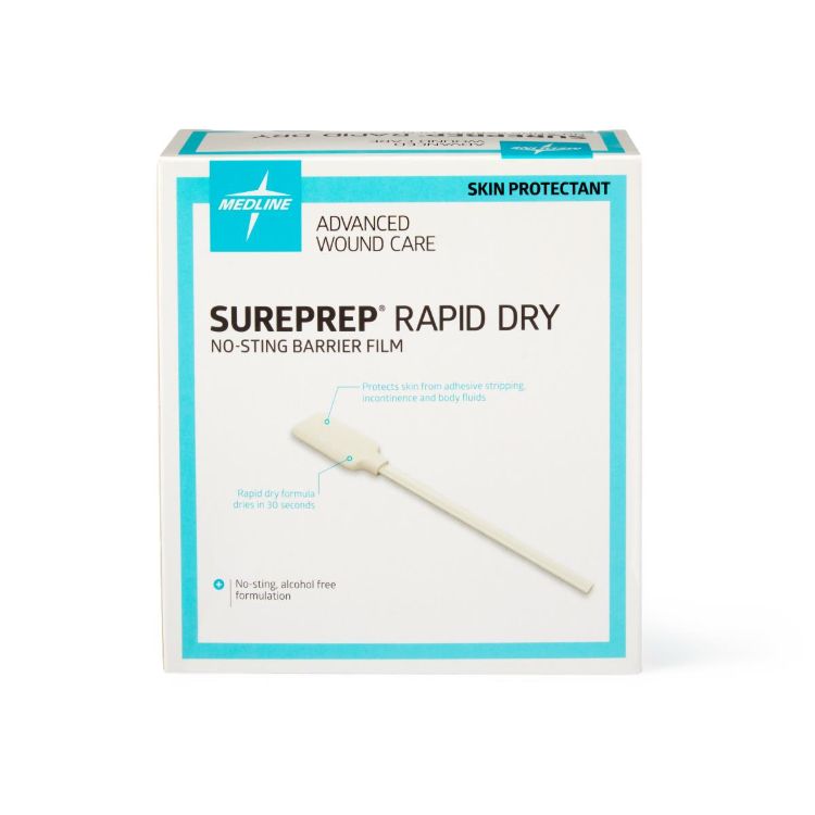 Medline SurePrep Rapid Dry No Sting Barrier Film
