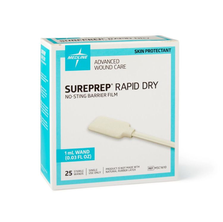 Medline SurePrep Rapid Dry No Sting Barrier Film