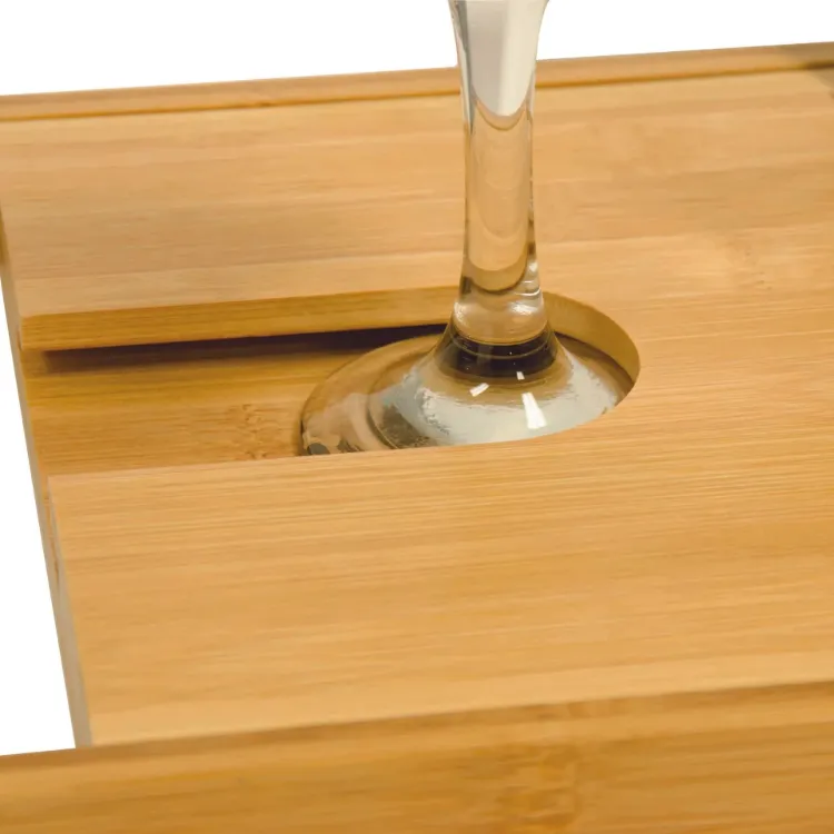 Bamboo Bathtub Caddy
