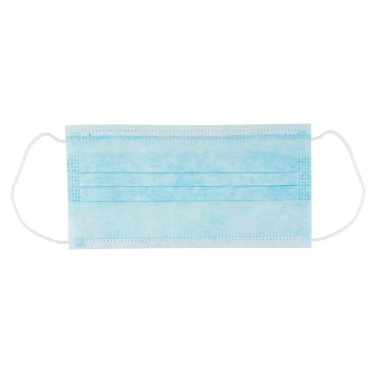 Disposable Face Mask w/Ear Loops - 3 Ply (Box of 50)