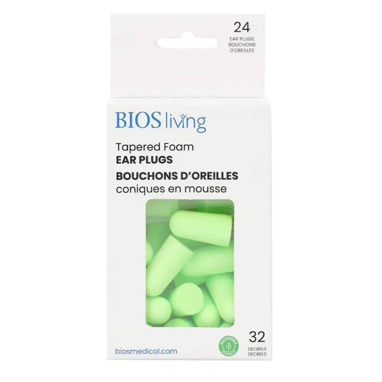 Tapered Foam Ear Plugs 16pc