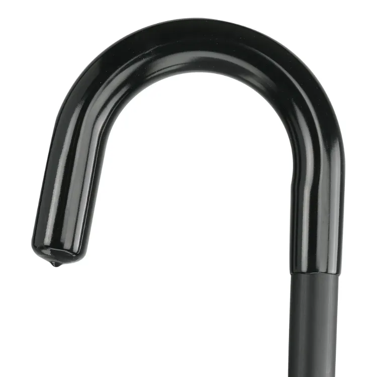 J-Handle Cane - Black (PVC)