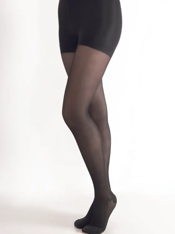 Women's Compression Pantyhose 20-30mm Hg, Black