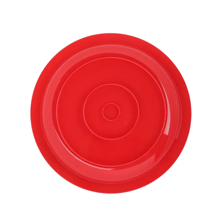 Scooper Plate with Suction Cup Base (Red)