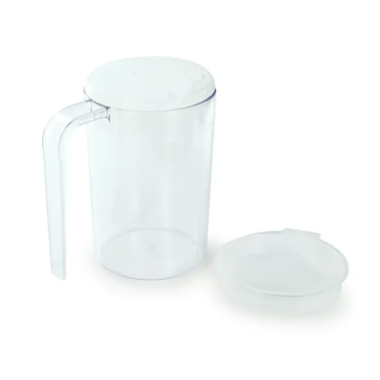 Large Handled Transparent Mug