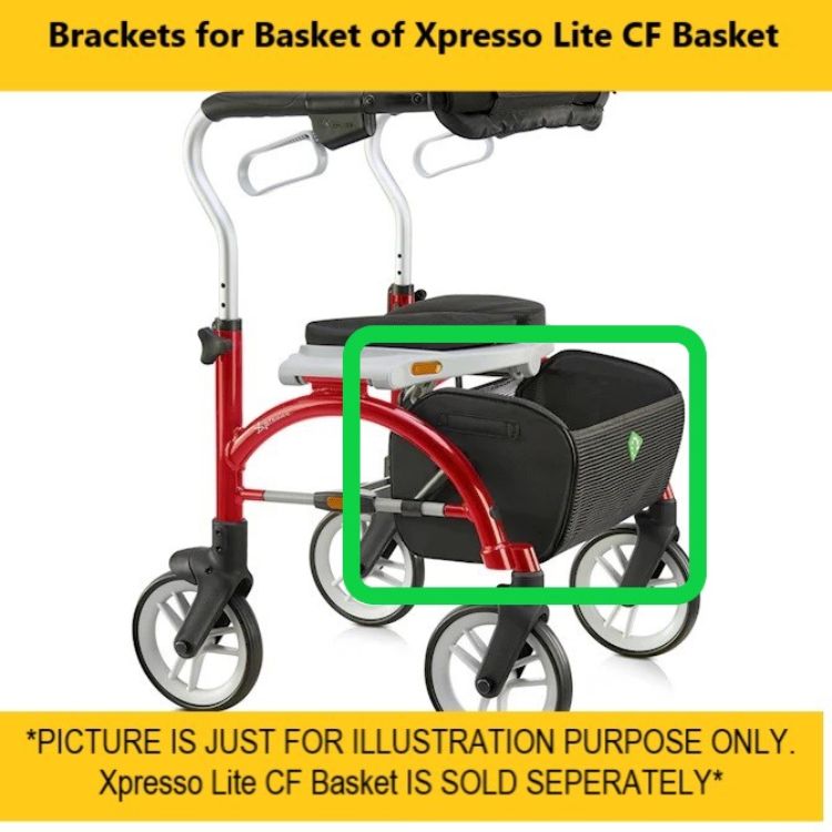 Brackets for the basket of Evolution Xpresso Lite CF