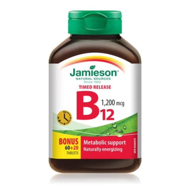 Vitamin B12 Extended Release Tablets Pink 1200Mcg