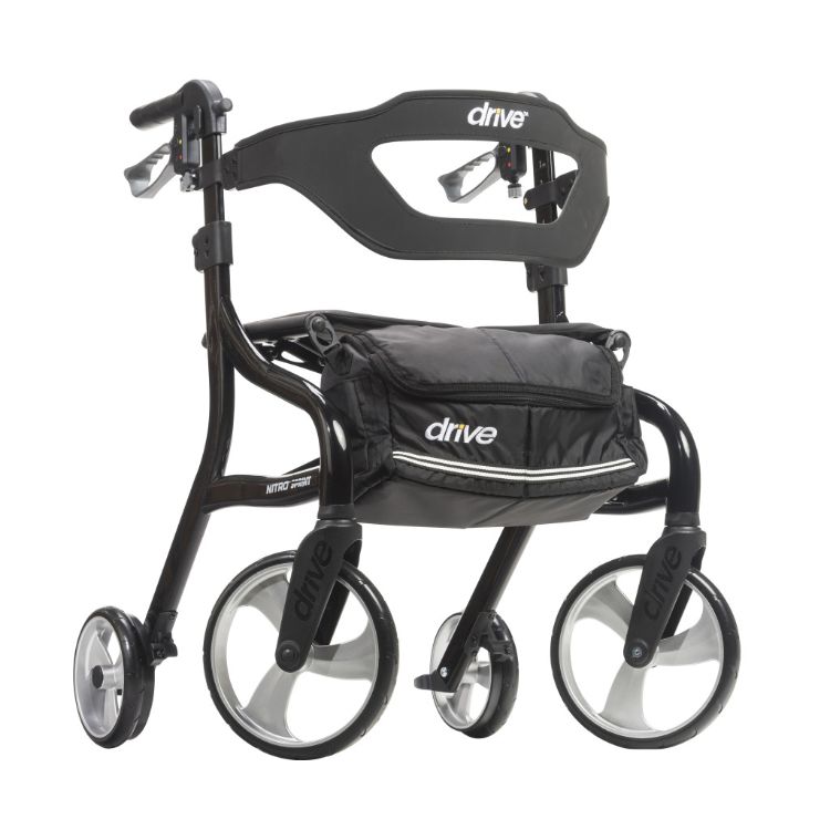 Drive Nitro Sprint Rollator With with Accessories (Weight Capacity 350LBS)