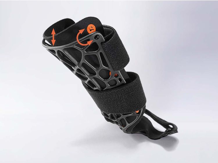 Manu-Cast Organic Wrist Orthosis With Finger and Thumb I For Left Hand