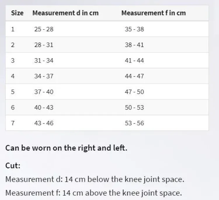 Super-Genplus Knee Bandage