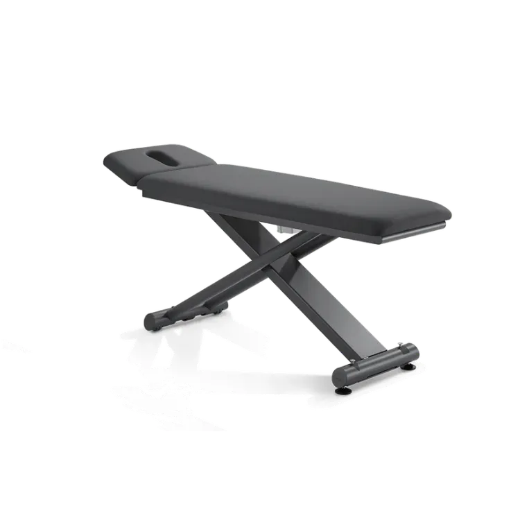 PINO Q Massage Table with 3 part head section I Anthracite Black
