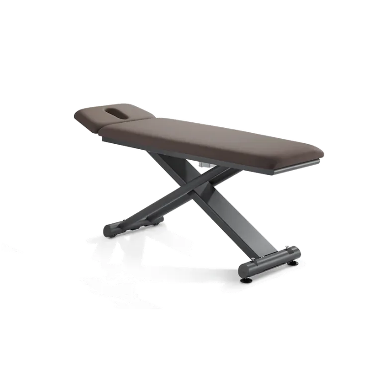 PINO Q Massage Table with 3 part head section I Carob