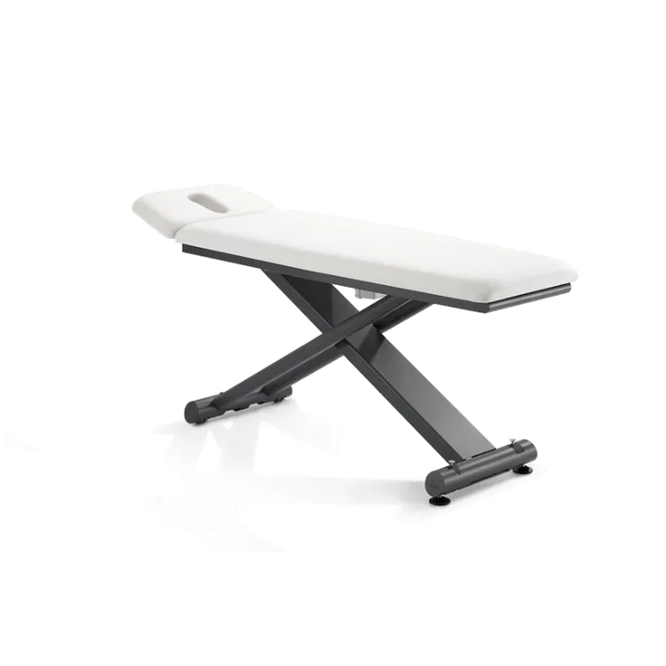 PINO Q Massage Table with 3 part head section I White
