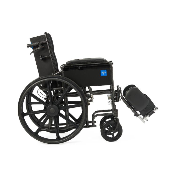 Guardian Reclining Wheelchair with Full-Length Arms