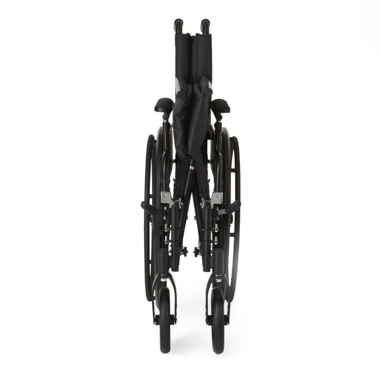 K4 Extra-Wide Lightweight Wheelchair with Height-Adjustable Desk-Length Arms and Footrests