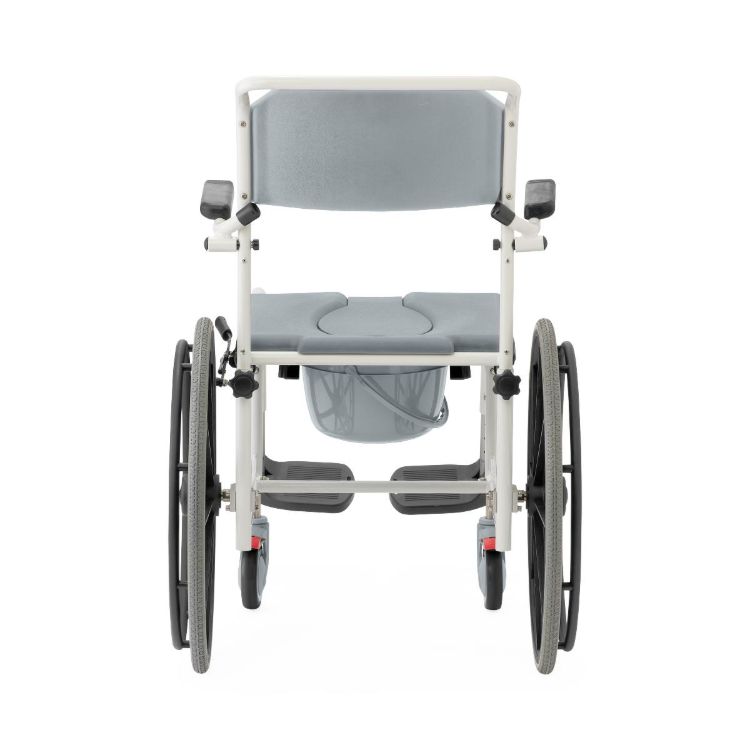 Medline Aluminum Shower Commode Wheelchair