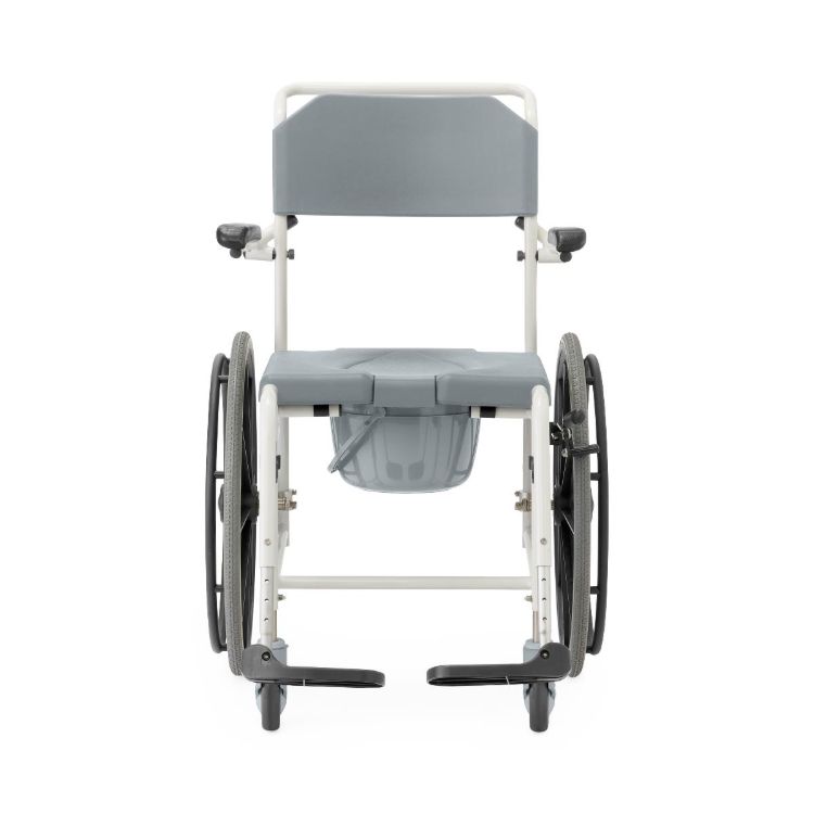 Medline Aluminum Shower Commode Wheelchair