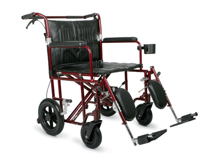 Freedom Plus Lightweight Bariatric Transport Chair