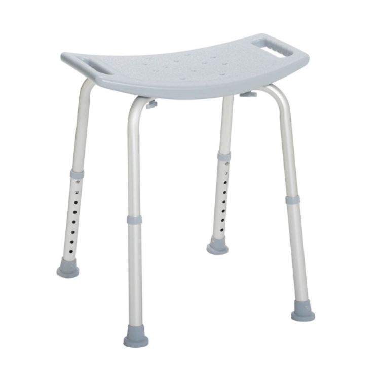 Deluxe Aluminum Shower Bench without Back
