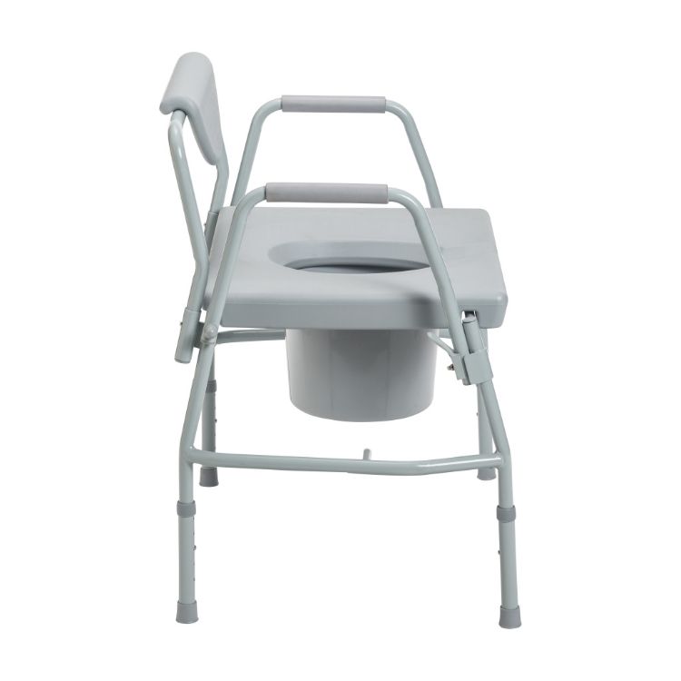 Bariatric Drop-Arm Commode