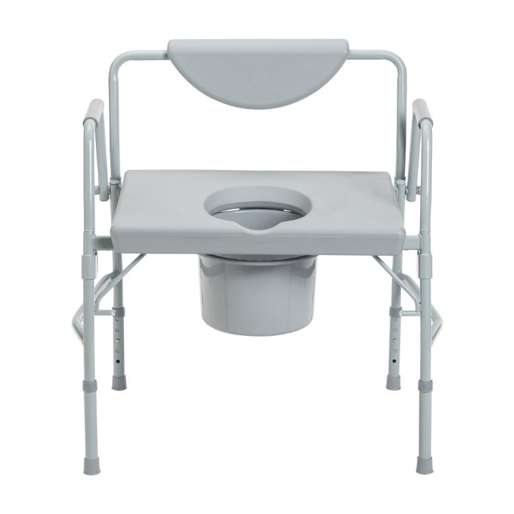 Bariatric Drop-Arm Commode