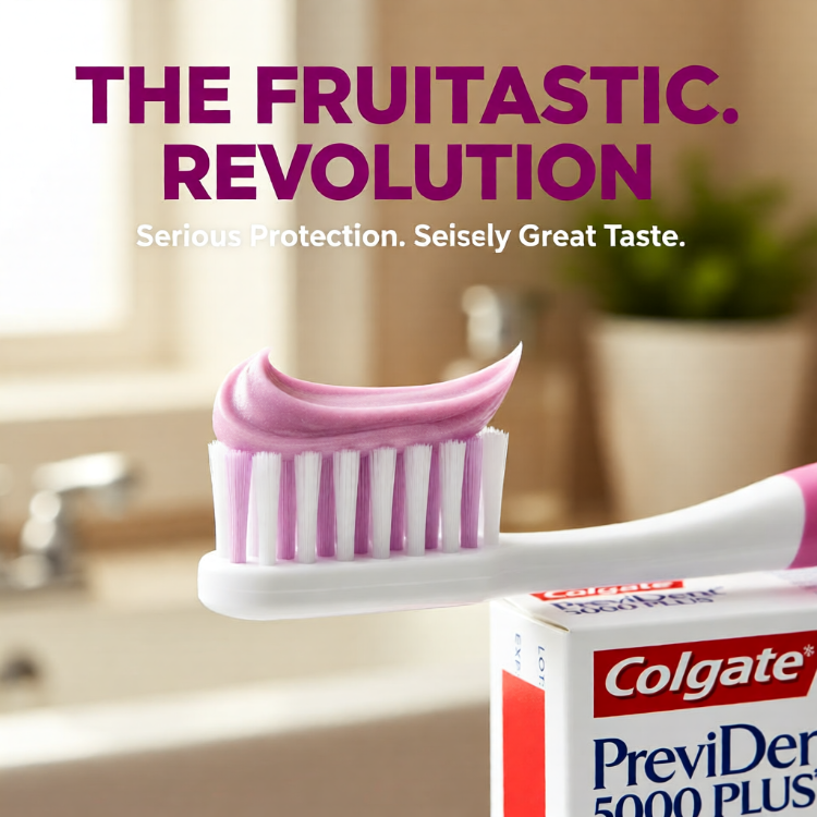 High-fluoride Colgate PreviDent 5000 Plus toothpaste